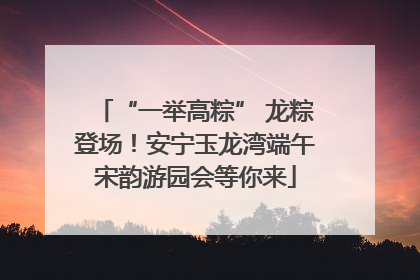“一举高粽” 龙粽登场！安宁玉龙湾端午宋韵游园会等你来