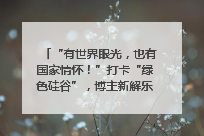 “有世界眼光，也有国家情怀！”打卡“绿色硅谷”，博主新解乐山｜网络名人四川行