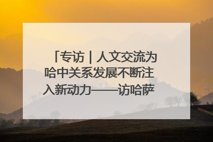 专访｜人文交流为哈中关系发展不断注入新动力——访哈萨克斯坦文化与信息部部长巴拉耶娃