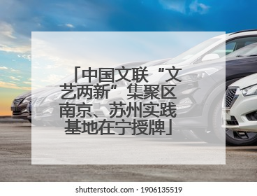 中国文联“文艺两新”集聚区南京、苏州实践基地在宁授牌