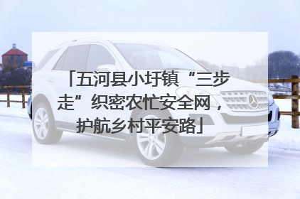 五河县小圩镇“三步走”织密农忙安全网，护航乡村平安路