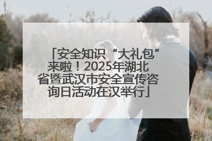 安全知识“大礼包”来啦！2025年湖北省暨武汉市安全宣传咨询日活动在汉举行