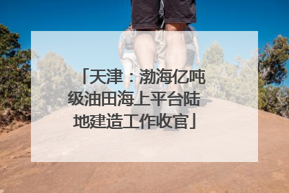天津：渤海亿吨级油田海上平台陆地建造工作收官