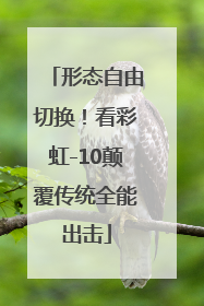 形态自由切换！看彩虹-10颠覆传统全能出击