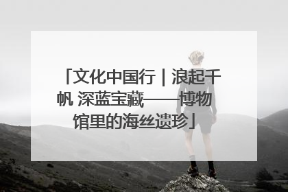 文化中国行｜浪起千帆 深蓝宝藏——博物馆里的海丝遗珍