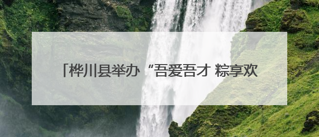 桦川县举办“吾爱吾才 粽享欢乐”活动 厚植人才服务沃土