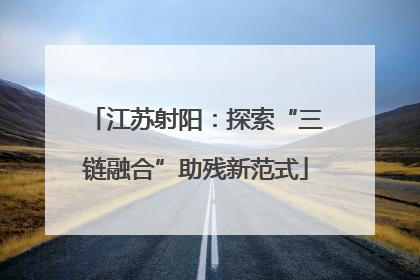 江苏射阳：探索“三链融合”助残新范式