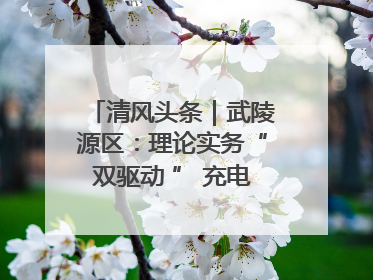 清风头条｜武陵源区：理论实务“双驱动 ” 充电赋能“增才干”