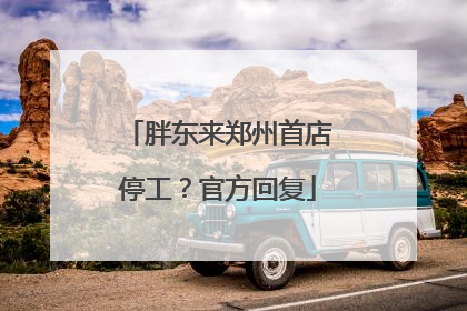 胖东来郑州首店停工？官方回复
