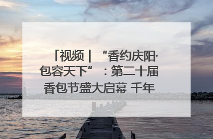 视频｜“香约庆阳·包容天下”：第二十届香包节盛大启幕 千年非遗香飘世界
