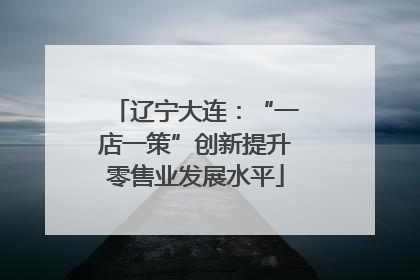 辽宁大连：“一店一策”创新提升零售业发展水平