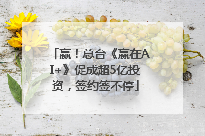 赢！总台《赢在AI+》促成超5亿投资，签约签不停