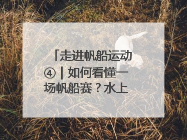 走进帆船运动④｜如何看懂一场帆船赛？水上的“速度与激情”同样精彩