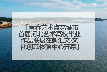 青春艺术点亮城市 首届河北艺术高校毕业作品联展在新汇文·文化创意体验中心开幕