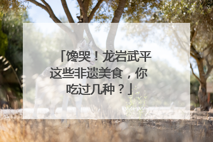 馋哭！龙岩武平这些非遗美食，你吃过几种？